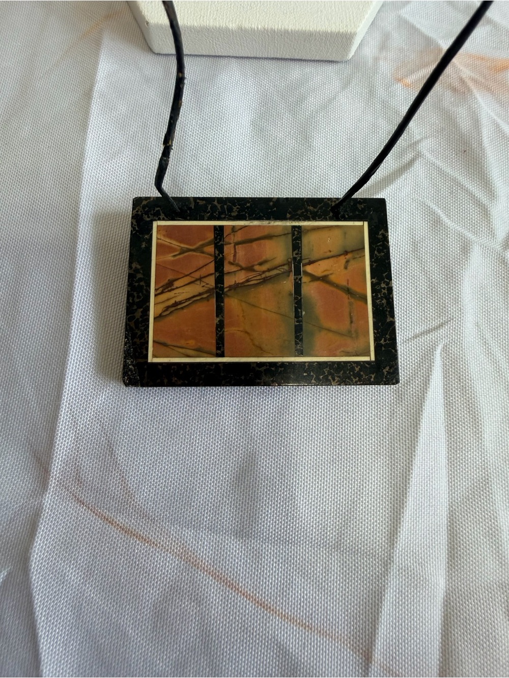 Necklace Red Creek Jasper pendant